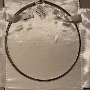 Sterling Silver Omega Necklace